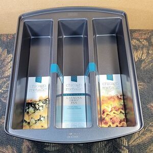 Chicago Metallic Professional Heavy Duty Lasagna Trio Pan- NEW